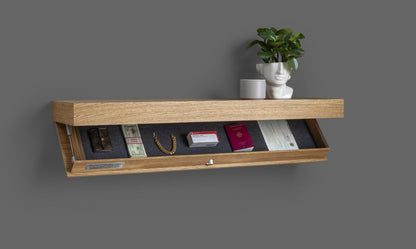 🔥 UITVERKOOP -70% 🎁 : 💰 Opvouwbare houten wandplank met geheim vak 🔒