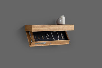 🔥 UITVERKOOP -70% 🎁 : 💰 Opvouwbare houten wandplank met geheim vak 🔒